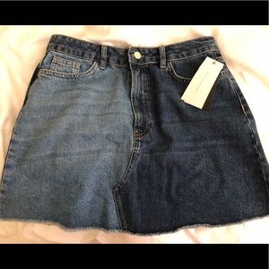 ‼️PRICE DROP‼️ Designer denim skirt.
